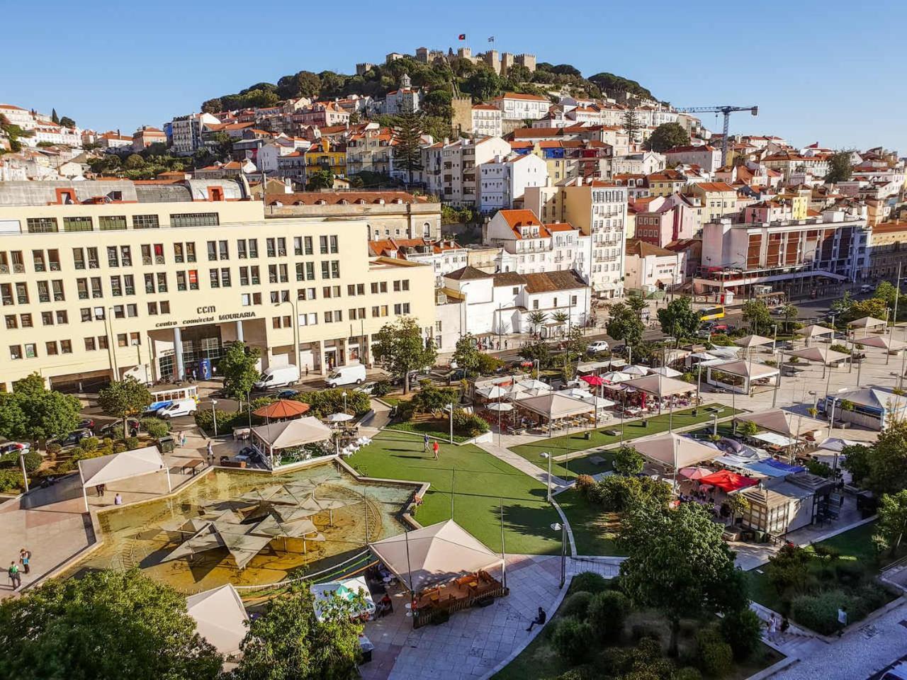 リスボンCosta Do Castelo Terrace, Em Rua Dos Lagares 8アパートメント エクステリア 写真