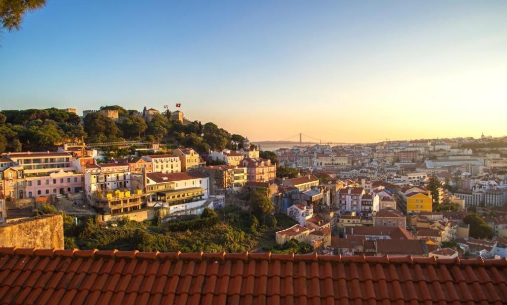 リスボンCosta Do Castelo Terrace, Em Rua Dos Lagares 8アパートメント エクステリア 写真