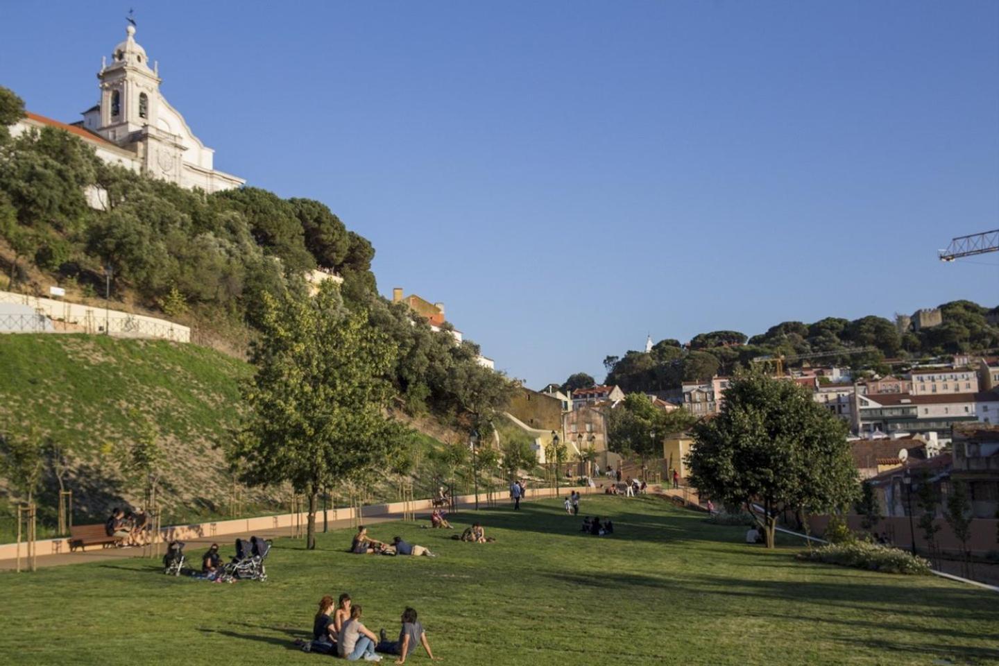 リスボンCosta Do Castelo Terrace, Em Rua Dos Lagares 8アパートメント エクステリア 写真