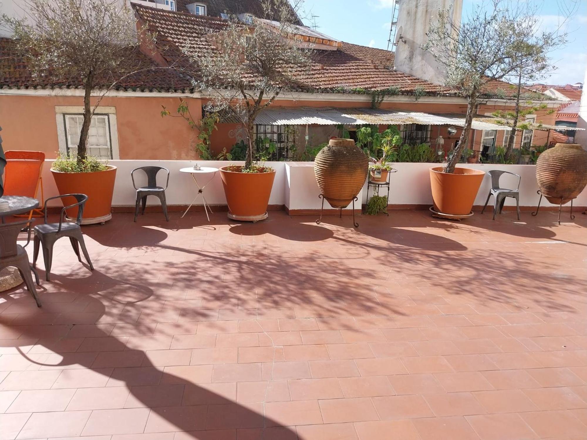リスボンCosta Do Castelo Terrace, Em Rua Dos Lagares 8アパートメント エクステリア 写真